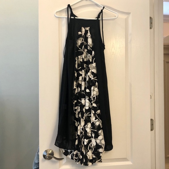 Black and white layer dress - Picture 5 of 7